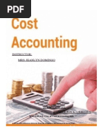 Cost Accounting and Control Output