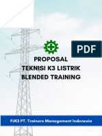 Proposal Teknisi K3 Listrik