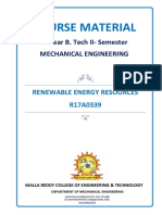 Renewable Energy Sources