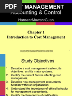 Accounting & Control: Cost Management