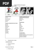 Cuaderno de Retraso de Lenguaje