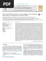 Impact of Silvicutural Methods On Vascular Epiphytes...