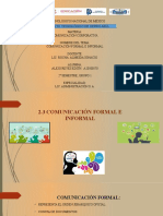 2.3 Comunicacion Formal e Infoemal