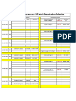 Yr 12 IB Diploma Programme - SIS Mock Examination Schedule