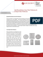 Spatial Resolution Focal Spot Specifications 1