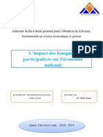 Pfe L Impact Des Banques Participatives Sur L Econonal Version Finale..