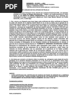 Modelo de Escrito Contra Abogados Estafadores