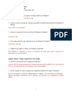 Cuestionario Derecho Procesal de Familia