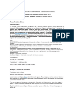 Tercera Semana Matematicas 6° Marzo