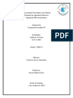 Ciencias de Los Materiales - Tipos de Vaciados