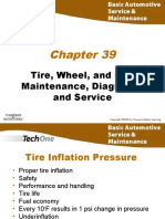 Chapter 39 Tires, Wheels and Hubs Maintenance, Diagnosis and Service