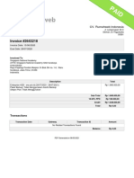 Invoice #2643218: CV. Rumahweb Indonesia