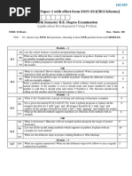 Application Development Using Python: Model Question Paper-1 With Effect From 2019-20 (CBCS Scheme)