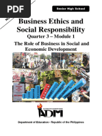 (FINAL) Business - Ethics - Q3 - Mod1 - The - Role - of - Business - in - Social - and - Economic - Develop-V3