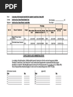 Name of Contractor T/Reading: Conclusion & Recommendations