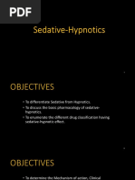 Sedative Hypnotics