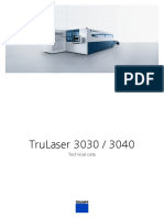 Trulaser 3030 / 3040: Technical Data