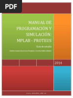 Manual de Programacion y Simulacion PIC