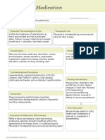 Medication: Expected Pharmacological Action Therapeutic Use