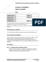 Plan and Present Workplace Communication Systems: Submission Details
