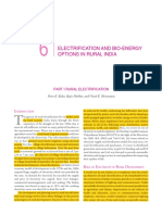 Electrification and Bio-Energy Options in Rural India