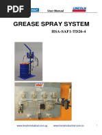 Grease Spray System User Manual