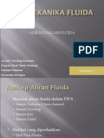 Aliran Fluida Dalam Pipa (Power Point Kelompok 1 Mekanika Fluida)