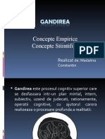 Concepte Empirice, Stiintifice Constant in Madalina