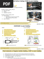 HVOF Vs Laser Cladding FINAL SUBMISSION