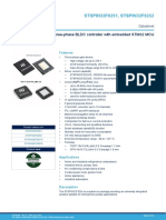 Advanced 250 V Three-Phase BLDC Controller With Embedded STM32 MCU