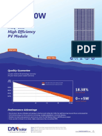 HCP78X9: Half-Cell High Efficiency PV Module