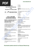 Ec8691 Microprocessors and Microcontrollers MCQ