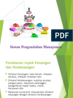 Sistem Pengendalian Manajemen