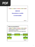 ENCE 645 Lecture 4 Geosynthetics