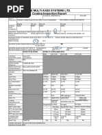 Ace Multi Axes Systems Ltd. Coating Inspection Report