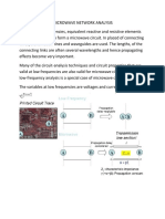 Microwave Network Analysis