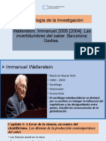 Wallerstein, Immanuel Cap1,2 y 3