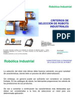 1 Criterios de Seleccion de Robots Industriales - Resumen