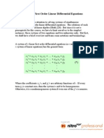 Notes LinearSystems