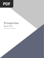 Prospectus - Discounted Upsells