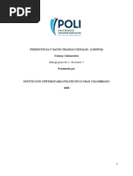 Tercera Entrega Persistencia y Datos Transaccionales - (Grupo1)