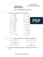 EJERCICIOS de La Practica #2 - Calculo Diferencial-Nivelación-2021-0-Derivadas