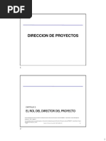 Cap 3 - Rol Del Director de Proyecto 6th Ed V 2020 v1