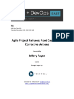 Agile Project Failures: Root Causes, Corrective Actions