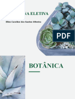 Disciplina Eletiva Botanica 8 A