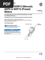 SDM5 & SDM15 (Manual) SDP5 & SDP15 (Preset) Meters: Instructions