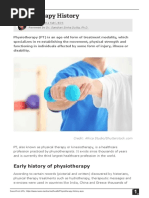 PH Iotherap Hi Tor : Early History of Physiotherapy