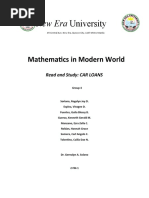 New Era University: Mathematics in Modern World