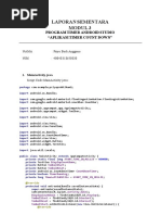 Laporan Sementara Modul 3: Program Timer Android Studio "Aplikasi Timer Count Down"