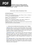 Guía de Lectura. Cuentas y Documentos Por Cobrar